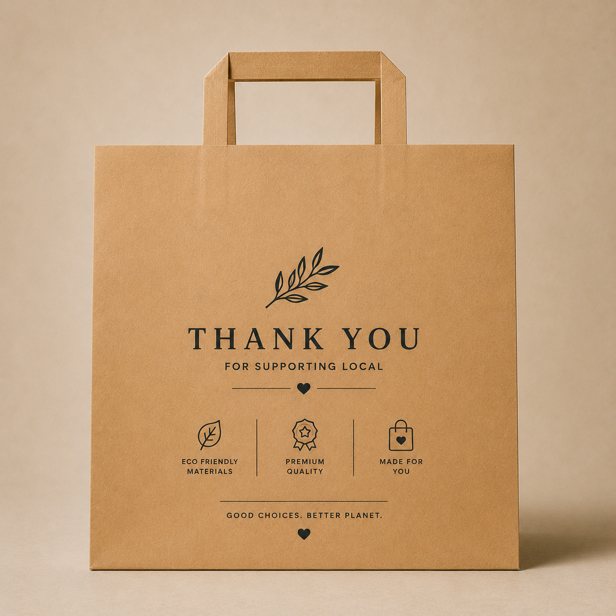 Extra Large Kraft Bag