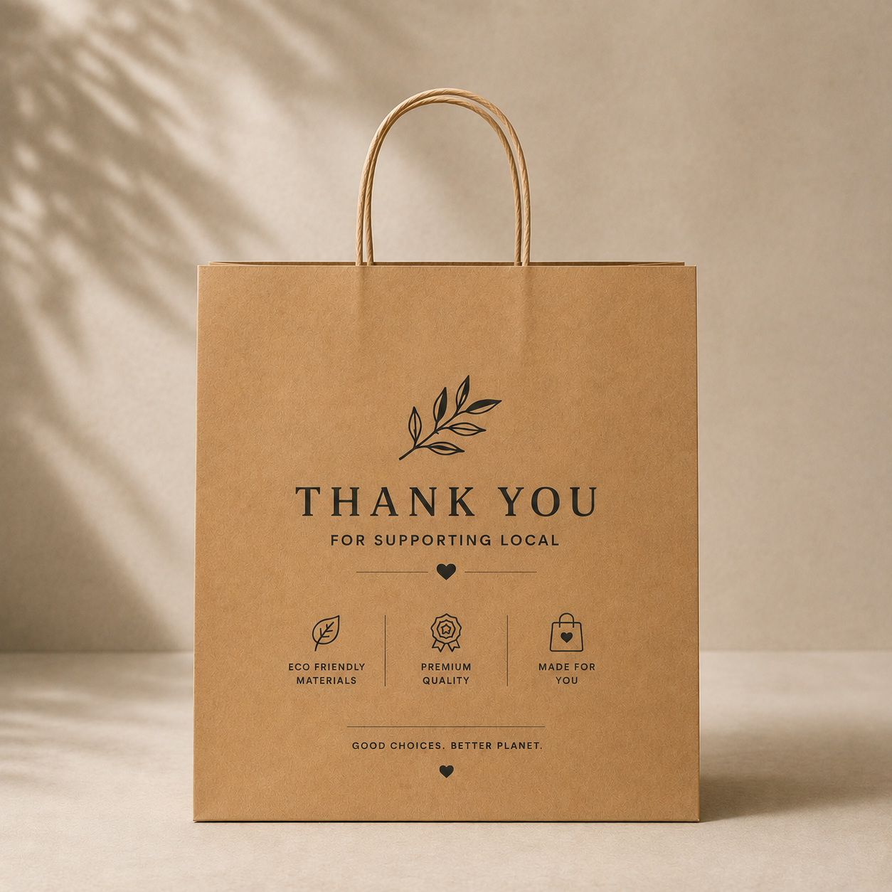 Medium Kraft Bag - Image 2
