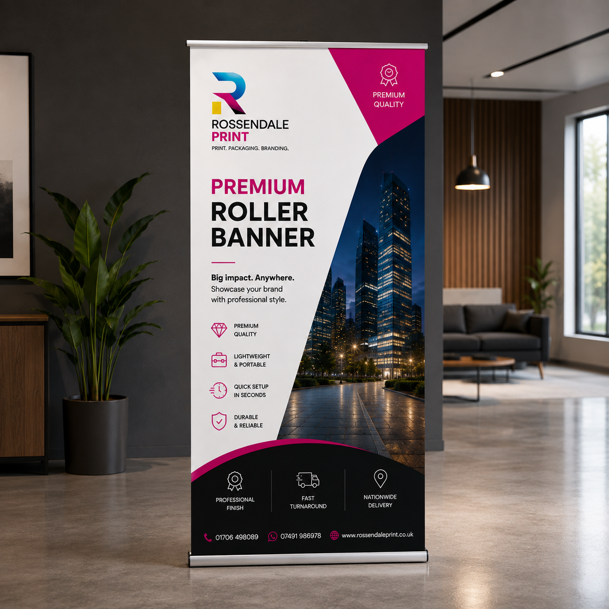 Premium Roller Banner