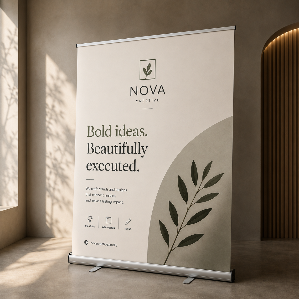Wide Roller Banner
